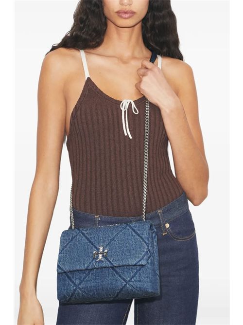 Kira small denim bag TORY BURCH | 178637401